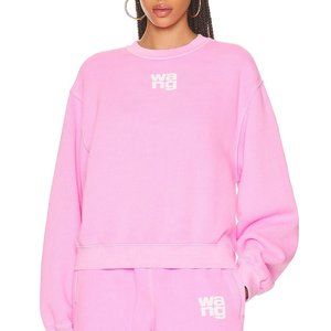ALEXANDER WANG PUFF PAINT LOGO SWEATSHIRT